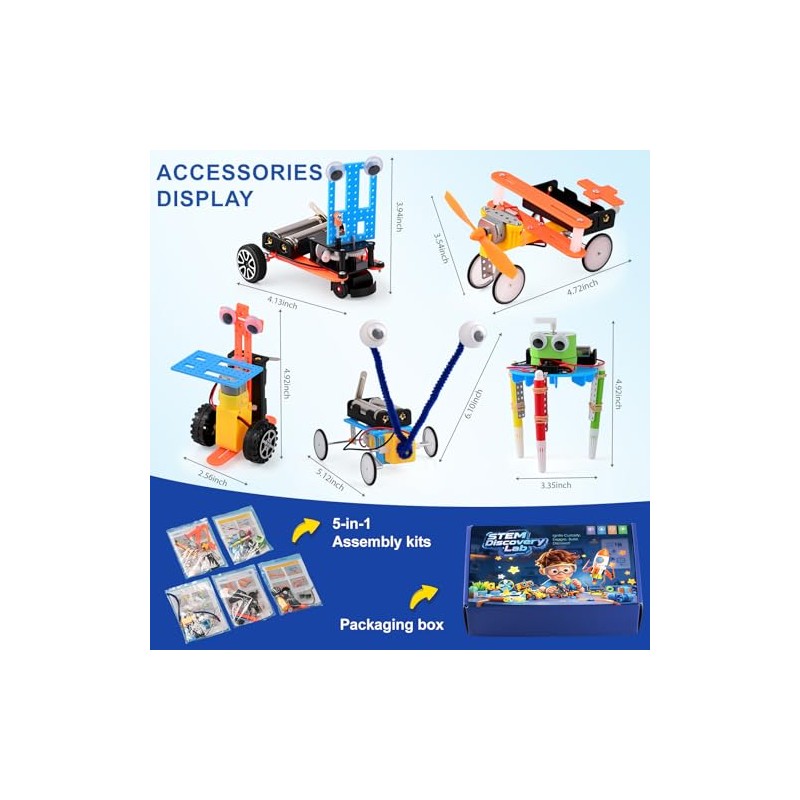 STEM Kits for Kids Ages 6-12, Science Kits for Kids,DIY