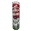 Hummingbird Red and Green 7 Day Ritual Glass Candle