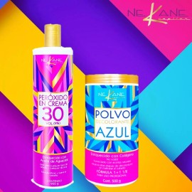 Nekane Tarro Decolorante Polvo Azul 500g Crema 900g