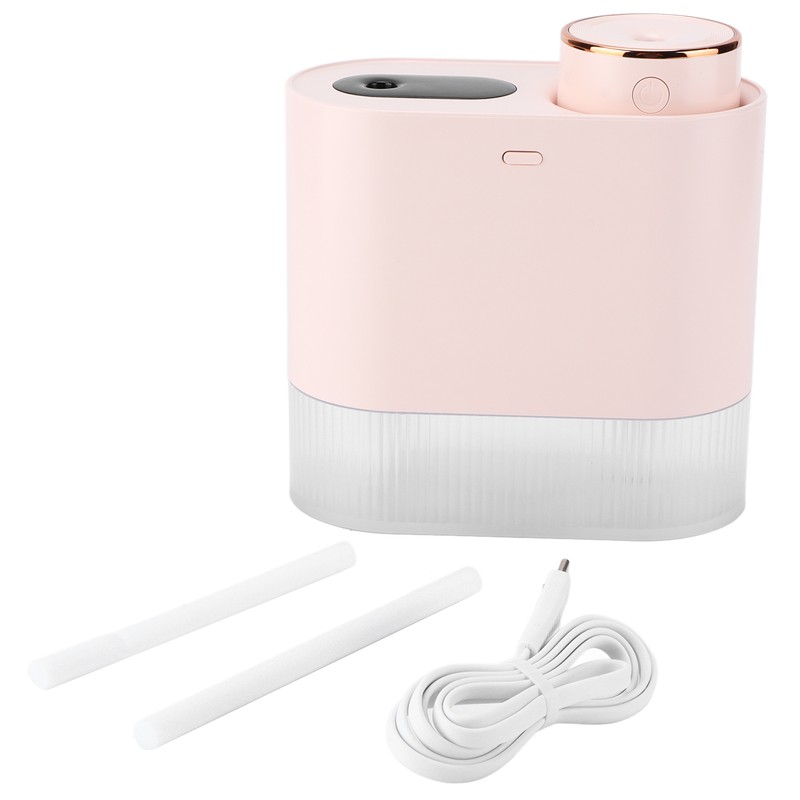 450ml Mini USB Humidifier High Capacity Double Spray Humidifier with