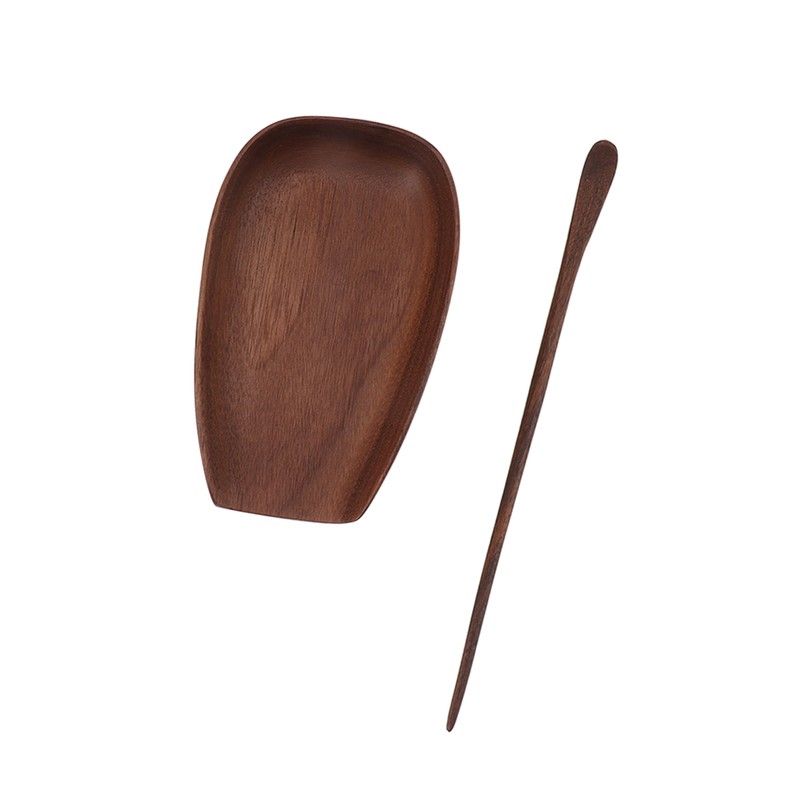 Walnut Wood Tea Utensil Tea Spoon Tea Scoop Chinese Gongfu