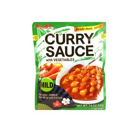 Curry Sauce with Vegetables (Mild) - 7.4oz (Pack of 6)