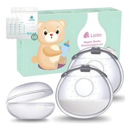 Protector Para Pezón Silicona Discos Lactancia Y Bolsas Alma Talla