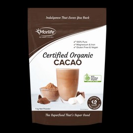 Morlife Cacao Powder Certified Organic 1kg