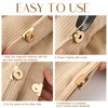 100 Pairs Magnetic Snaps for Purses and Totes 4 Colors