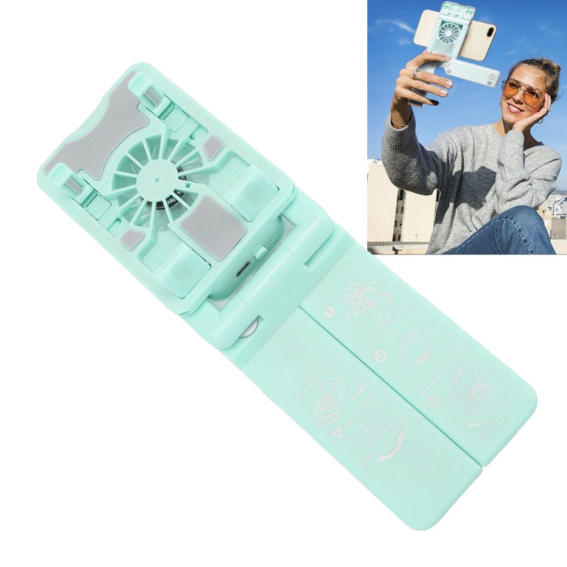 Cell Phone Cooler Stand Height Adjustable Desk Mobile Phone Radiator