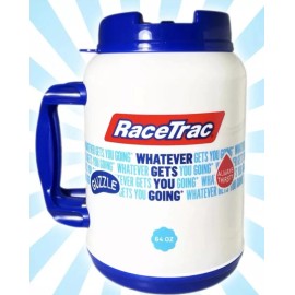 RaceTrac Whatever Gets You Going Giant Plastic Travel Mug Whirley Works 64 OZ