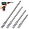ExcellaElite Drill Bit Holder 4 PCS Drill Bit Extension, Magnetic