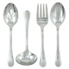 Ginkgo Lafayette Stainless Steel 4-Piece Serving Set ~~ NEW ~~