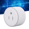 LED Smart Socket PC Shell Timing Remote Control 1100W 10A