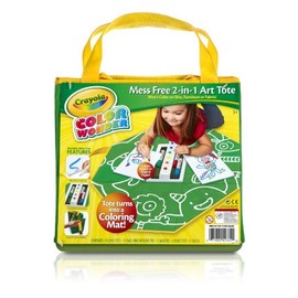 Crayola Color Wonder Mess Free 2-in-1 Art Tote, Mess Free Coloring, Gift for Ages 3, 4, 5, 6