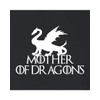 Go All Out Small Black Womens Mother of Dragons T-Shirt