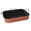 Nordic Ware Turkey Roaster with Rack, Copper