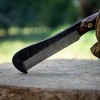FEDECA 000950 Forged Batoning Hatchet (Ripple Black (Laminated Reinforced Wood)