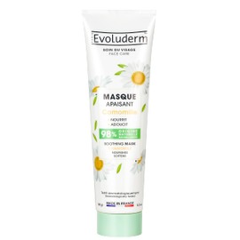 EVOLUDERM - Soothing Mask Chamomile - 150 ml - 98% Natural Origin - Vegan - Made in France