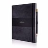 Castelli RQ27/25-464 Large Lined Ruled Tucson Notebook - Graphite Black