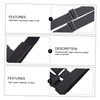 jojofuny Snowboard Shoulder Strap Carrying for Snowboards and Skateboards Compact