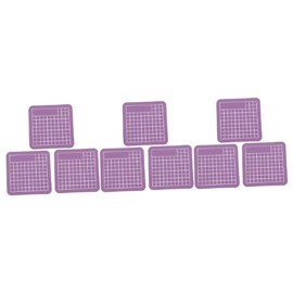 Operitacx 3sets PVC Cutting Mats Cutting Board Craft Fabric Cutting Board Double-Sided Non Cutting Mats Sewing Cutting Mat Large Cutting Mat Massive Crafting Mat Craft Mat Purple 3pcs*3