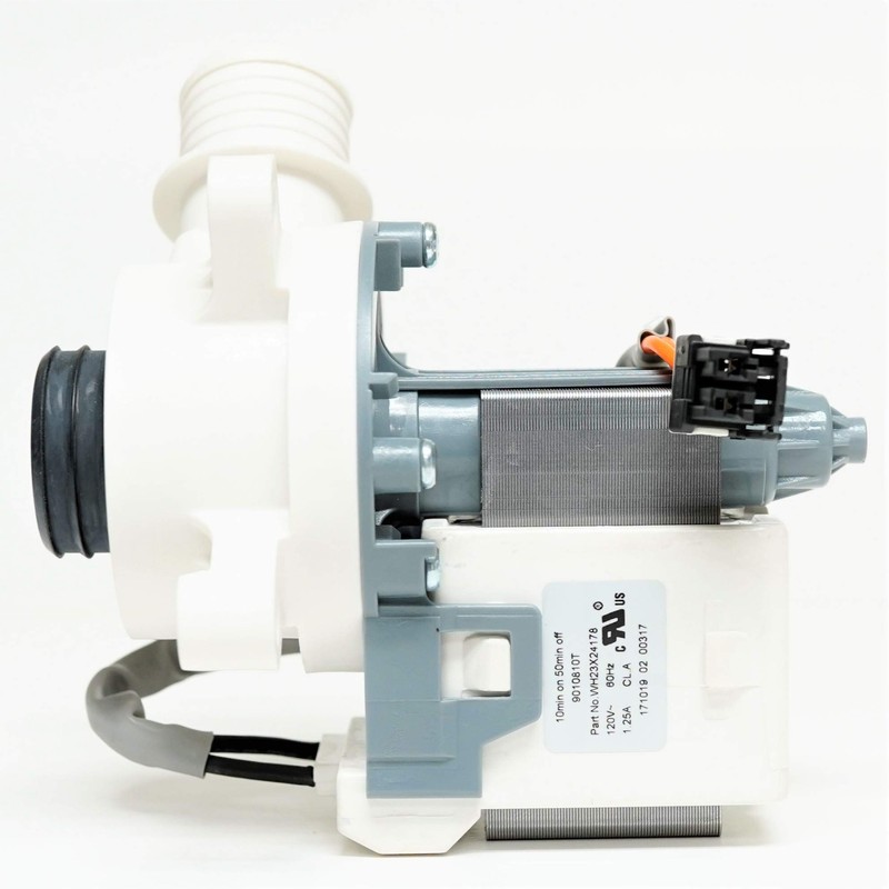 Washing Machine Drain Pump for GE WH23X24178 (WH23X28418)