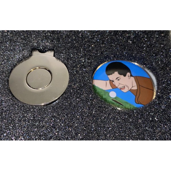 Wangolf Happy Gilmore Golf Ball Marker & Hat Clip Get