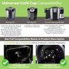 Perfect Pod Universal Café Cup, Reusable Coffee Pod for Keurig,