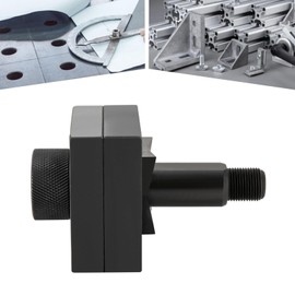 Hydraulic Punching Die, 45mm Manual Square Hydraulic Hole Punch Knockout Die, Heavy Duty Hole Punch Tool for Stainless Steel Plate Iron Plate