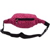 New Animal Inspired Print Pink Purple Bum Bag Fanny Pack