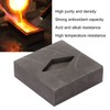 Graphite Crucible Rhombus Shape Metal Refining Scrap Melting Ingot 50