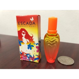 ESCADA SUNSET HEAT by ESCADA  0.14 FL oz / 4 ML Eau De Toilette Miniature In Box