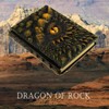 Mazeran 3D Dragon Hardcover Embossed Journal, Antique Handmade Earth Dragon