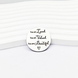 RFTWXHPN Pocket Hug Token Christmas Birthday Gifts for Women Girls Inspirational Pocket Hug Keychain Gifts for Daughter Sister Encouragement Gifts Pocket Hugs with PU Leather Key Chain