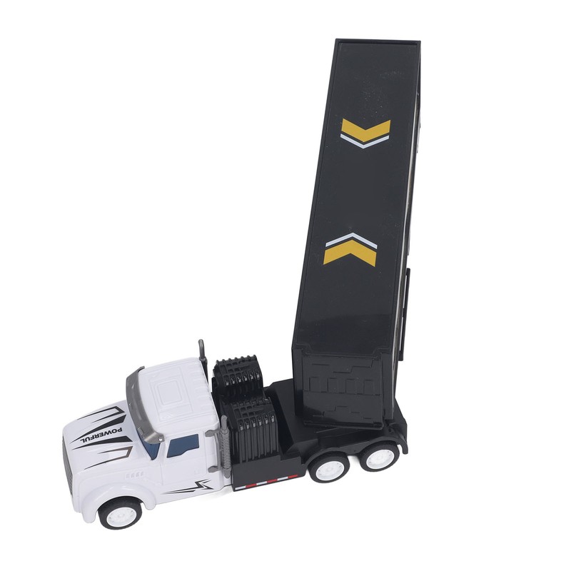 Container Truck Toy High Simulation Extended Carriage Container Trailer Model