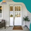 MaxxGeek Flat Slot Storm Door Handle Complete Set, Mortise Keyed
