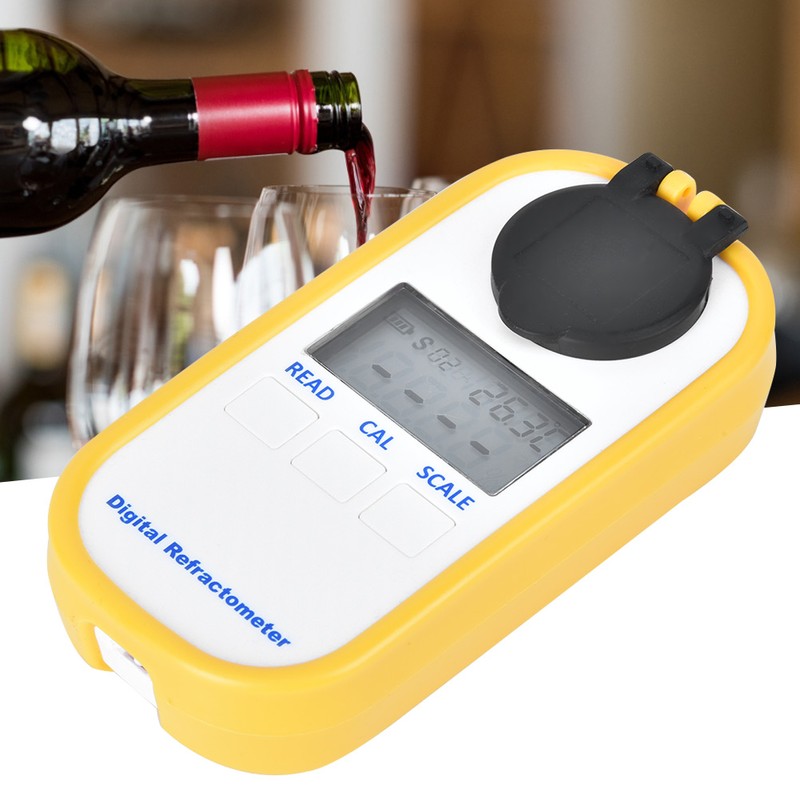 DR601 Digital Portable Freezing Point Battery Hydrometer Refractometer Tester Sensor