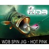 Wild Devil Baits Multi Tail Spin Jig Lead Head Spinner