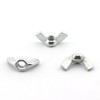 20 Pack 1/4" Wing Nuts Zinc Plated Fasteners Parts 1/4-20