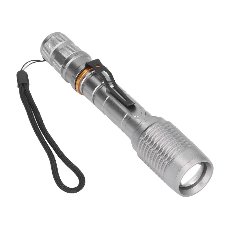 Telescopic Zoomable Flashlight 5 Lighting Modes 5000LM Waterproof Bright Flashlight