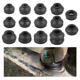 14PCS Tie Rod Boot,Multi-Size Ball Joint Boot Replacement as Pinion Boots and Rack,Universal Tie Rod End Boots Car Accessories for Good Sealing & Protection Fit for Cars,SUVs