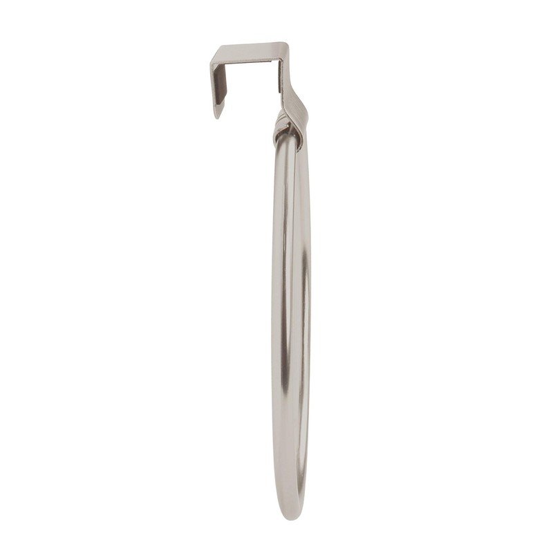 Spectrum Diversified Towel Ring, over the Cabinet Door, Brushed Nickel