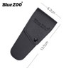BlueZOO Beard Mustache Scissors and Comb Kit with PU Storage