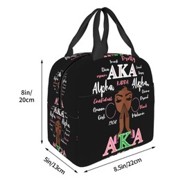 HoLiv Lunch Bag Paraphernalia Sorority Gifts Lunch Tote Lunch Box For Beach/Party/Boating/Office/Fishing/Picnic