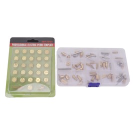84pcs Wood Burning Tips Wood Burning Tool Kits Carving Iron Tip Wood Burning Tips Letters for Embossing Carving Crafts