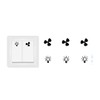 Switch Sticker Set with 3 x Fan and 3 x
