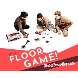 Tank Wars Conquer The Floor! Strategy Board Game with 3D Printed Toy Tanks | Military Army Toys for Boys Ages 5-14 | Made in Wisconsin, USA