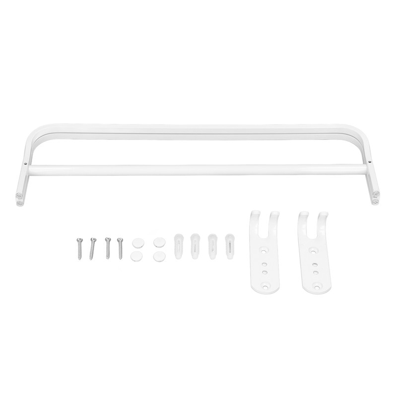 Double Rod Towel Rack Space Aluminum Rustproof Double Towel Bar