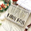 36 Pcs Scalp Massager Head Scratcher Wooden Handle,Black