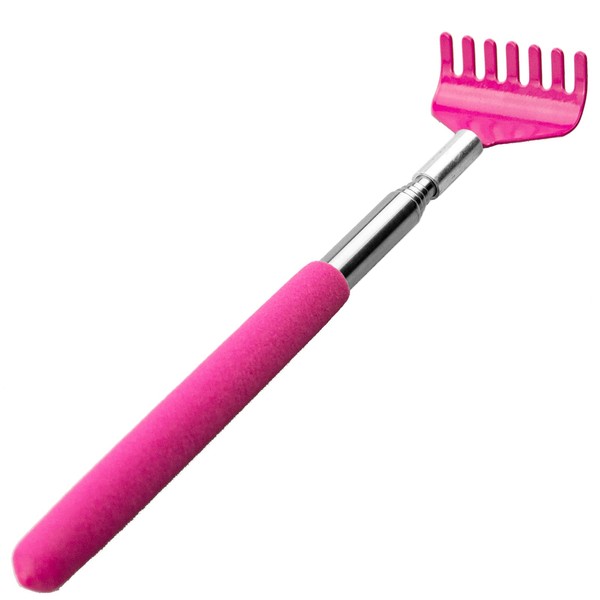Back Scratcher, Stainless Steel Back Scratcher Massager, Telescoping Scratching Tool,