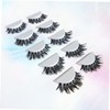 Minkissy 3sets Eyelashes Dense Cross Lashes Extensions Safe Comfortable for