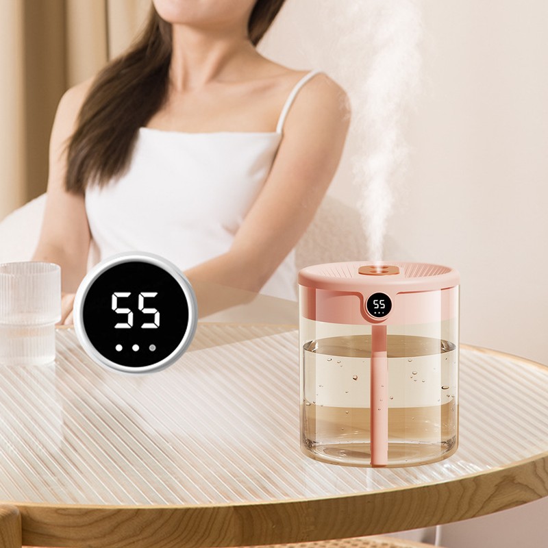2L Double Nozzle Air Humidifier USB Double Jet Humidifier with