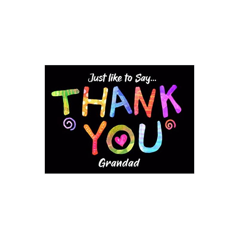 Thank You 'Grandad' Greeting Card